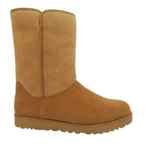 NEW UGG Michelle Classic Boots Womens 11 Tan Suede Cozy Classic Shearling